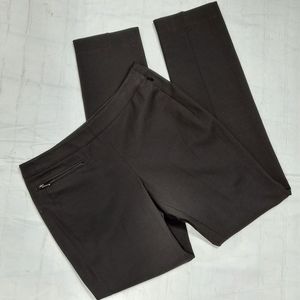 Worth Petite Brown Side Zip Pants